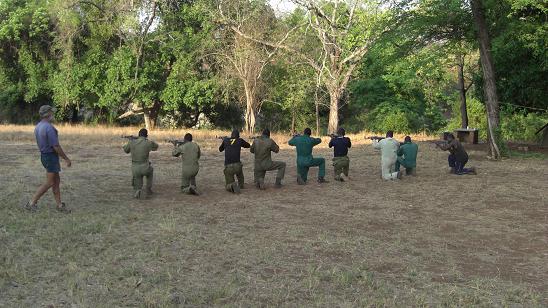 Ranger training with Pete Clemence