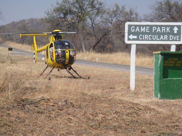 helicopter used in rhino operations helicopter used in rhino operations